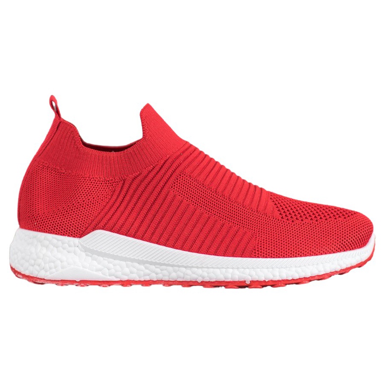 SHELOVET Sports Slipons red
