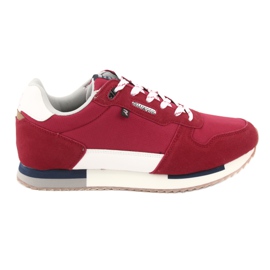 Light American Club RH12 sneakers white brown red