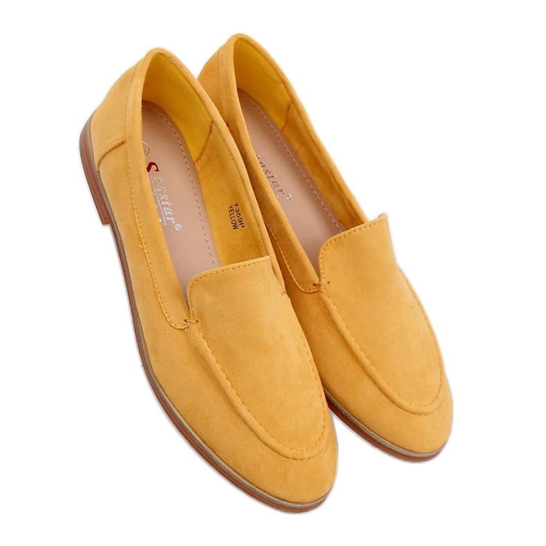 Women's honey loafers T359P Yellow