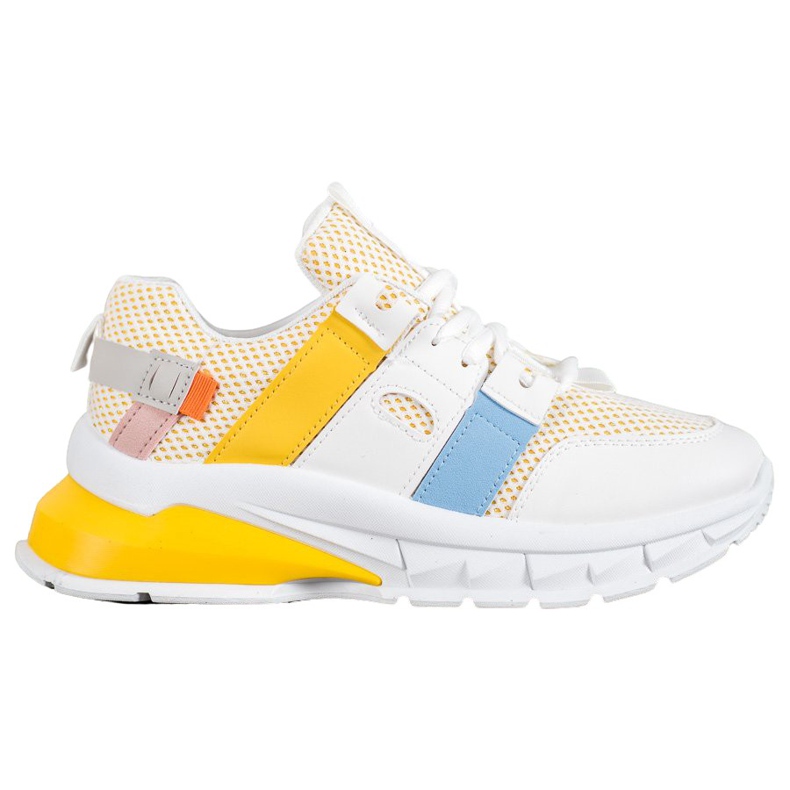 Seastar Colorful Sneakers With Mesh white multicolored