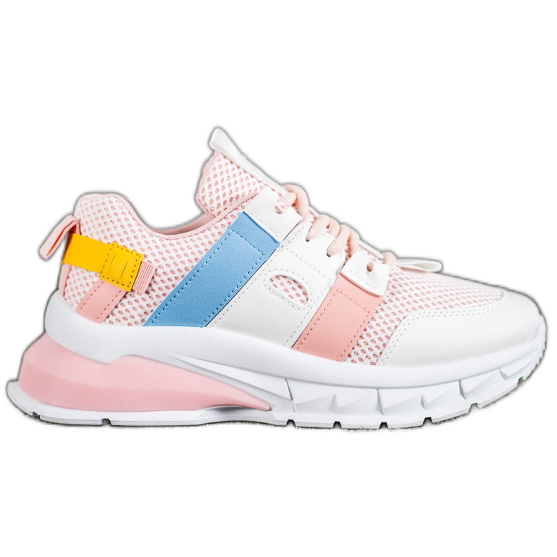 Seastar Colorful Sneakers With Mesh white multicolored