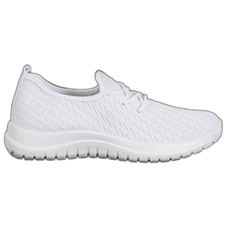 SHELOVET White Openwork Sports Shoes