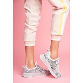 White sports shoes for women Big Star FF274349