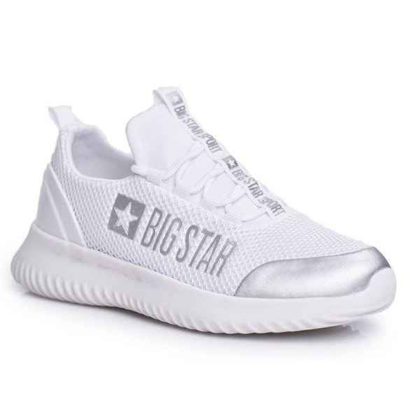 White women's sports shoes Big StarFF274A410