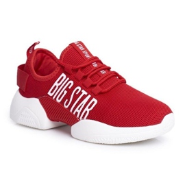 Red Big StarFF274279 women's sports shoes Red Big StarFF274279 women's sports shoes