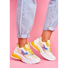 SEA Yellow sports shoes LA82 multicolored