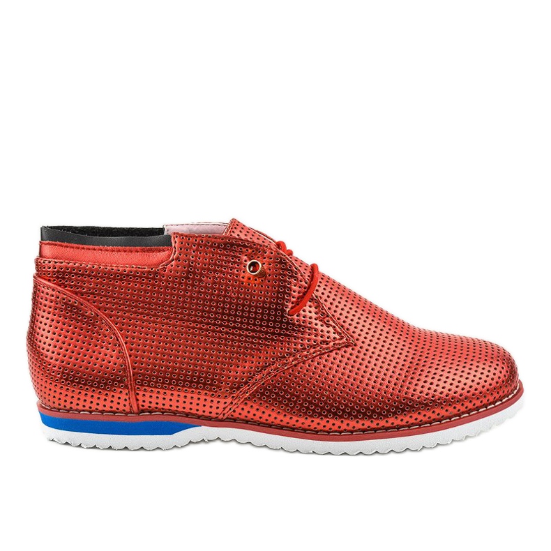 Red jazz shoes classic shoes JFL654-1