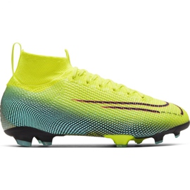 Nike Mercurial Superfly 7 Club MG CR7 Safari Wit Orange.