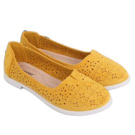 Honey openwork ballerinas ZA02P Yellow Honey openwork ballerinas ZA02P Yellow