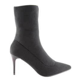 Gray sock boots LL-103p Gray II Quality grey