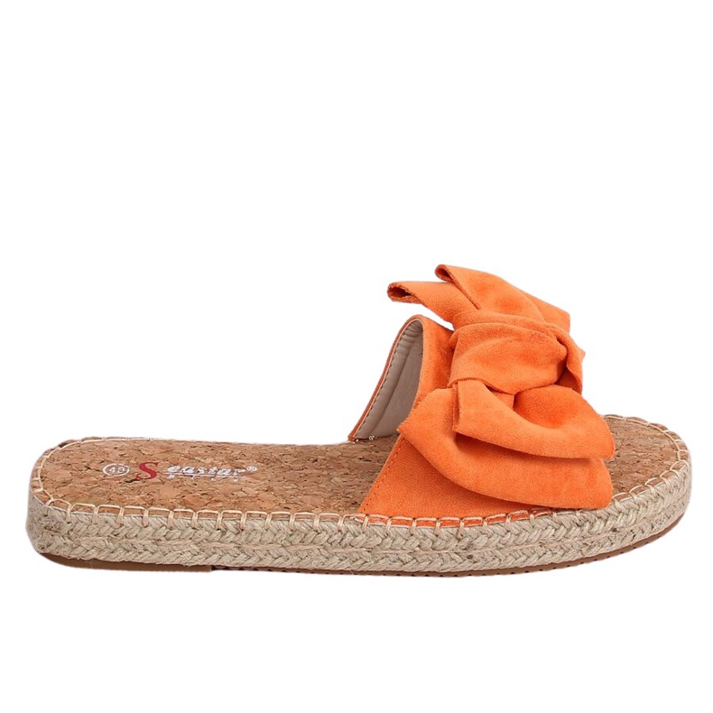 Orange JH115P Orange espadrilles slippers