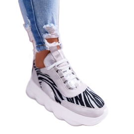 Women's Sport Shoes Lu Boo Thick Sole Gray Taste It! grey