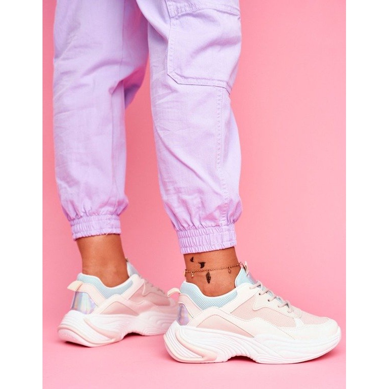 SEA Pink women's sports shoes BL205 white multicolored