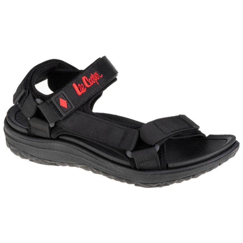 Black Lee Cooper LCW-21-34-0211L women's sports sandals