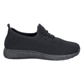 SHELOVET Comfortable Shoes On The Platform black SHELOVET Comfortable Shoes On The Platform black