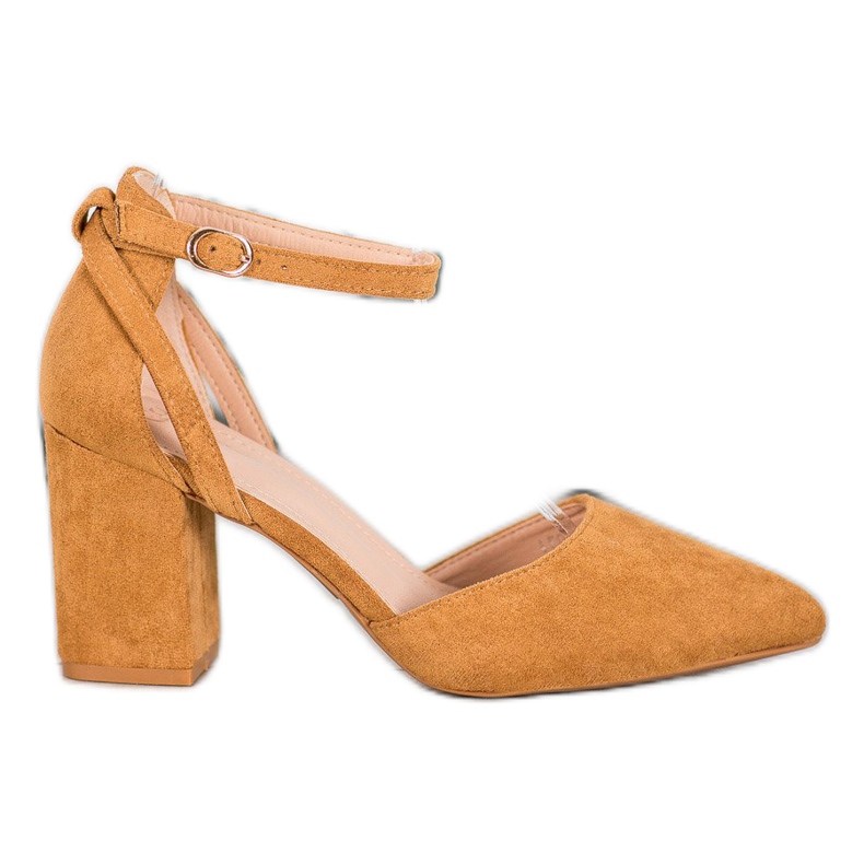 Seastar Stylish Suede Pumps beige