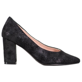 W. Potocki Pumps With Glitter black W. Potocki Pumps With Glitter black