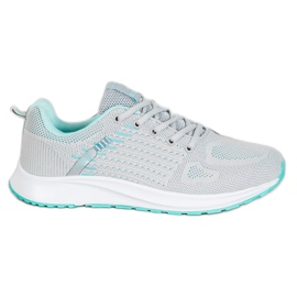 Ax Boxing Comfortable Openwork Sports Shoes grey green