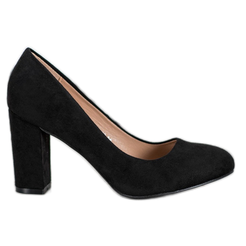 SHELOVET Classic Pumps On A Pillar black SHELOVET Classic Pumps On A Pillar black