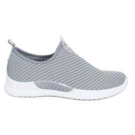 SHELOVET Slip-on Sports Shoes grey SHELOVET Slip-on Sports Shoes grey
