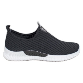 SHELOVET Slip-on Sports Shoes black SHELOVET Slip-on Sports Shoes black