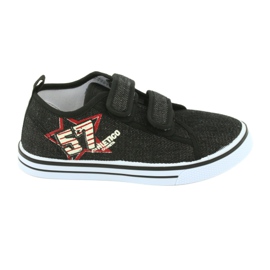Velcro sneakers Atletico jeans black Velcro sneakers Atletico jeans black