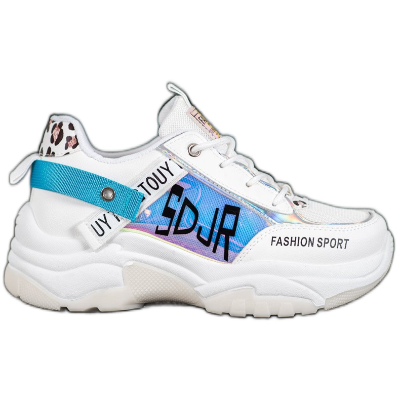 SHELOVET Fashion Sport Sneakers white multicolored