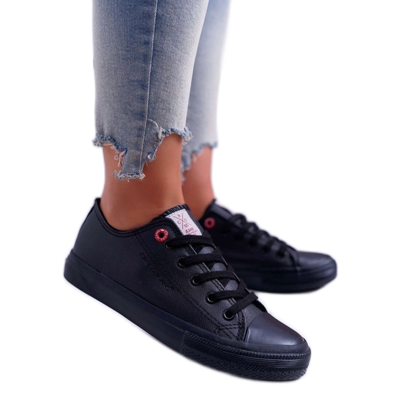 Black women's sneakers Cross Jeans DD2R4029
