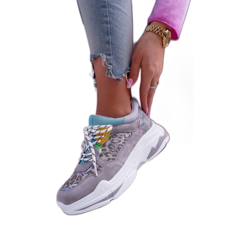 FRANA Gray sports shoes for women sneakers FY229-1 grey FRANA Gray sports shoes for women sneakers FY229-1 grey