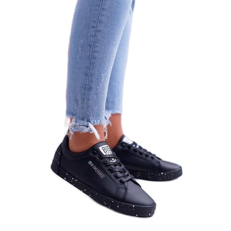 Black women's sneakers Big Star AA274A008 shoes Black women's sneakers Big Star AA274A008 shoes
