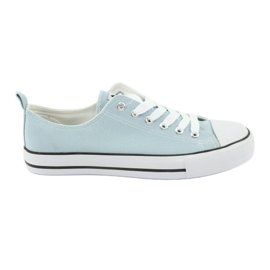 American Club Blue LH-17 tied sneakers