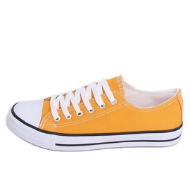 Yellow classic women's sneakers XL03 Yellow