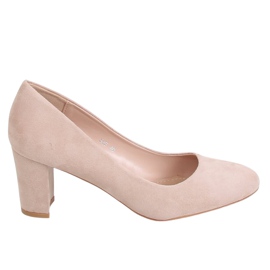 Beige high heels 535 Beige