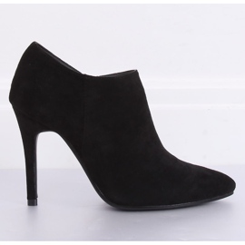 Black suede shoes on a stiletto heel TX-1850 Black Black suede shoes on a stiletto heel TX-1850 Black