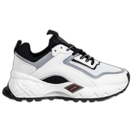 SHELOVET Sneakers With Black Sole white SHELOVET Sneakers With Black Sole white