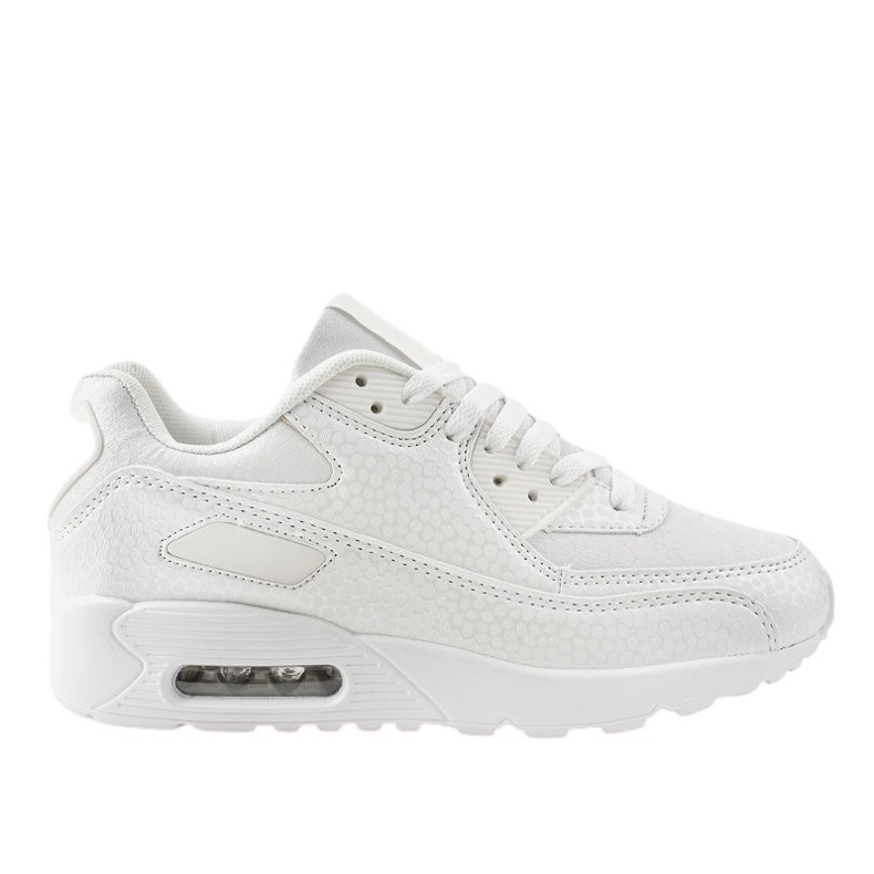 White sports shoes sneakers FXZ81-3