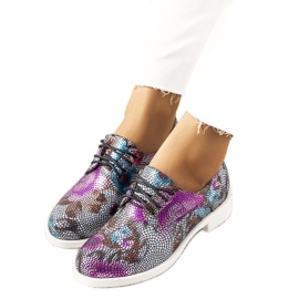 Classic black floral jazz shoes ZG629-1
