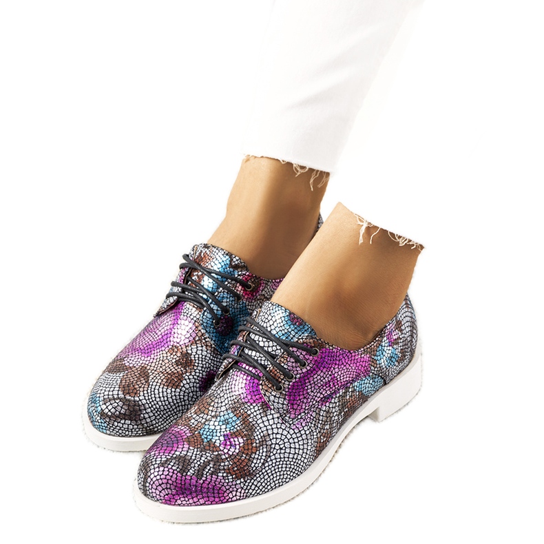 Classic black floral jazz shoes ZG629-1