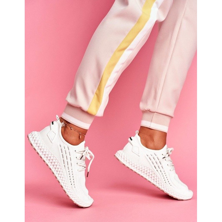 SEA White sports light women's shoes JH-10 White