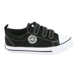 American Club Black American Velcro sneakers LH31