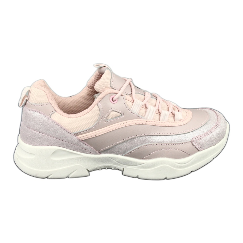 Women's sports shoes Filippo 1411 pink silver