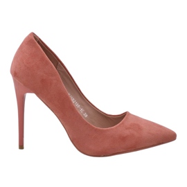 Pink classic eco-suede shoes YJS82188