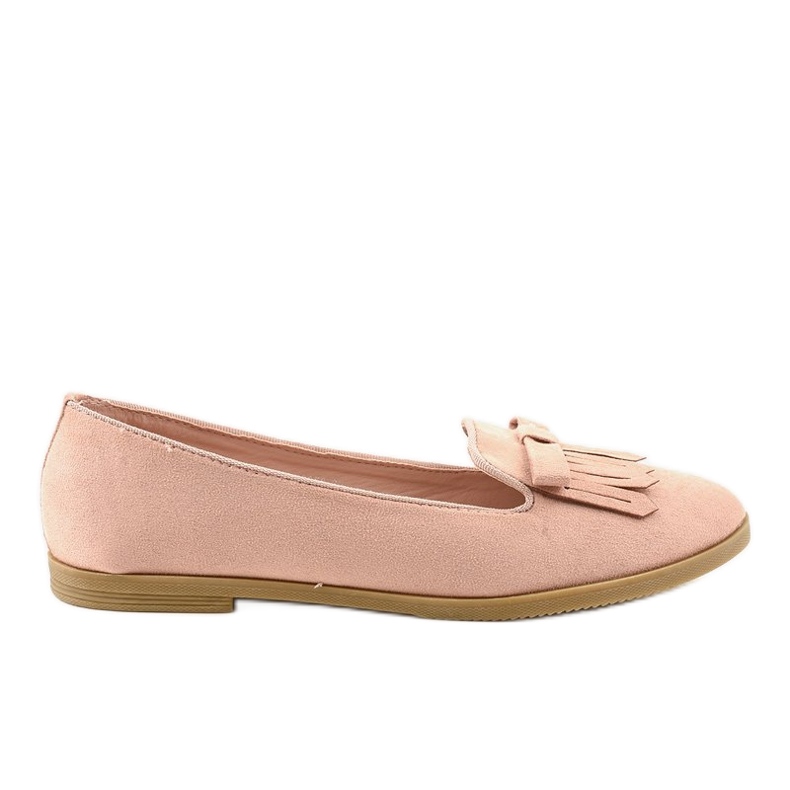 Pink Lordsy eco-suede loafers 2358