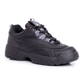EVE Black women's sports shoes 20SP30-1679