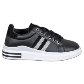 SHELOVET Sports Shoes On The Platform black SHELOVET Sports Shoes On The Platform black