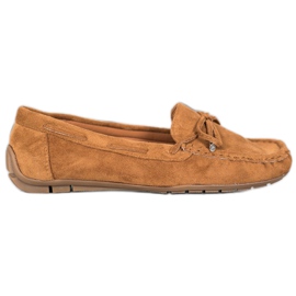Seastar Classic Loafers With A Bow brown