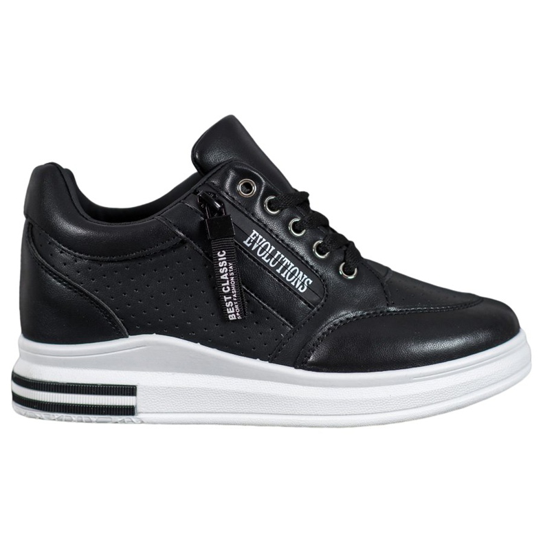 Weide Black Evolutions Sneakers