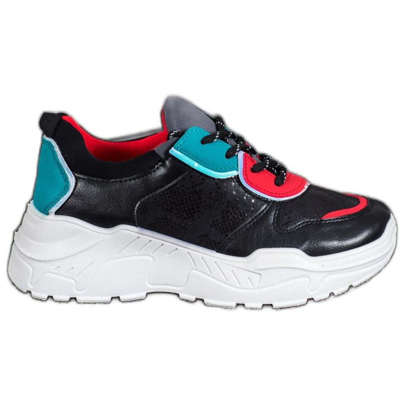 SHELOVET Fashionable Sneakers black
