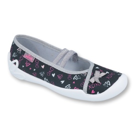 Befado children's shoes 116Y269 black grey multicolored Befado children's shoes 116Y269 black grey multicolored