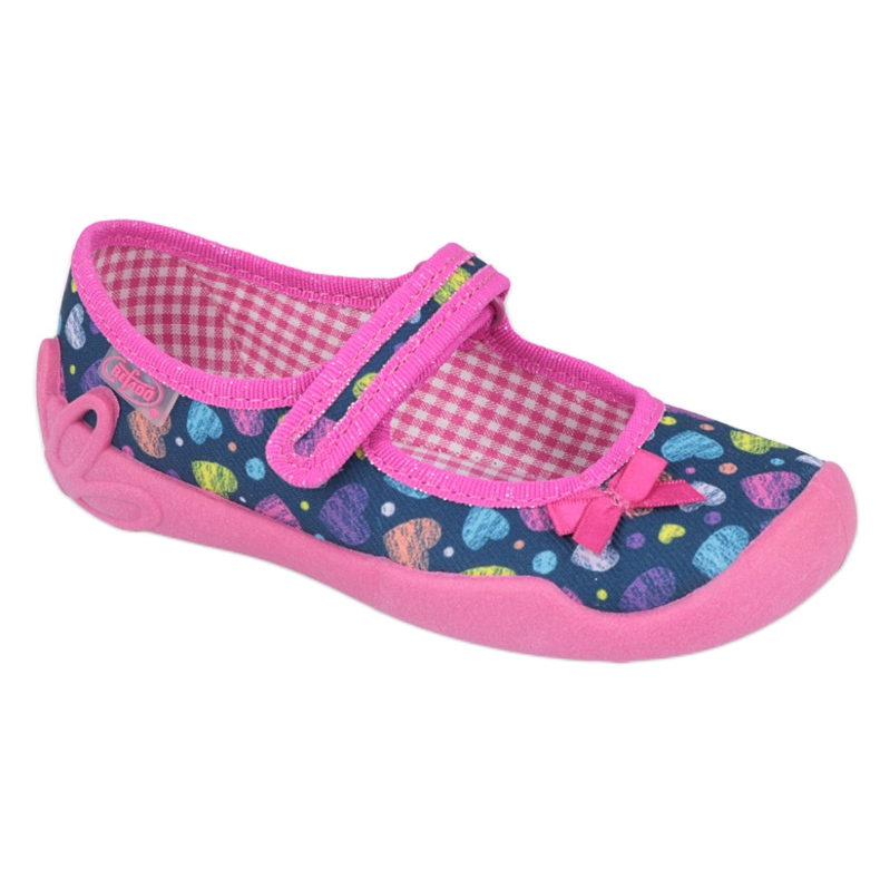 Befado children's shoes 114X396 navy blue pink multicolored